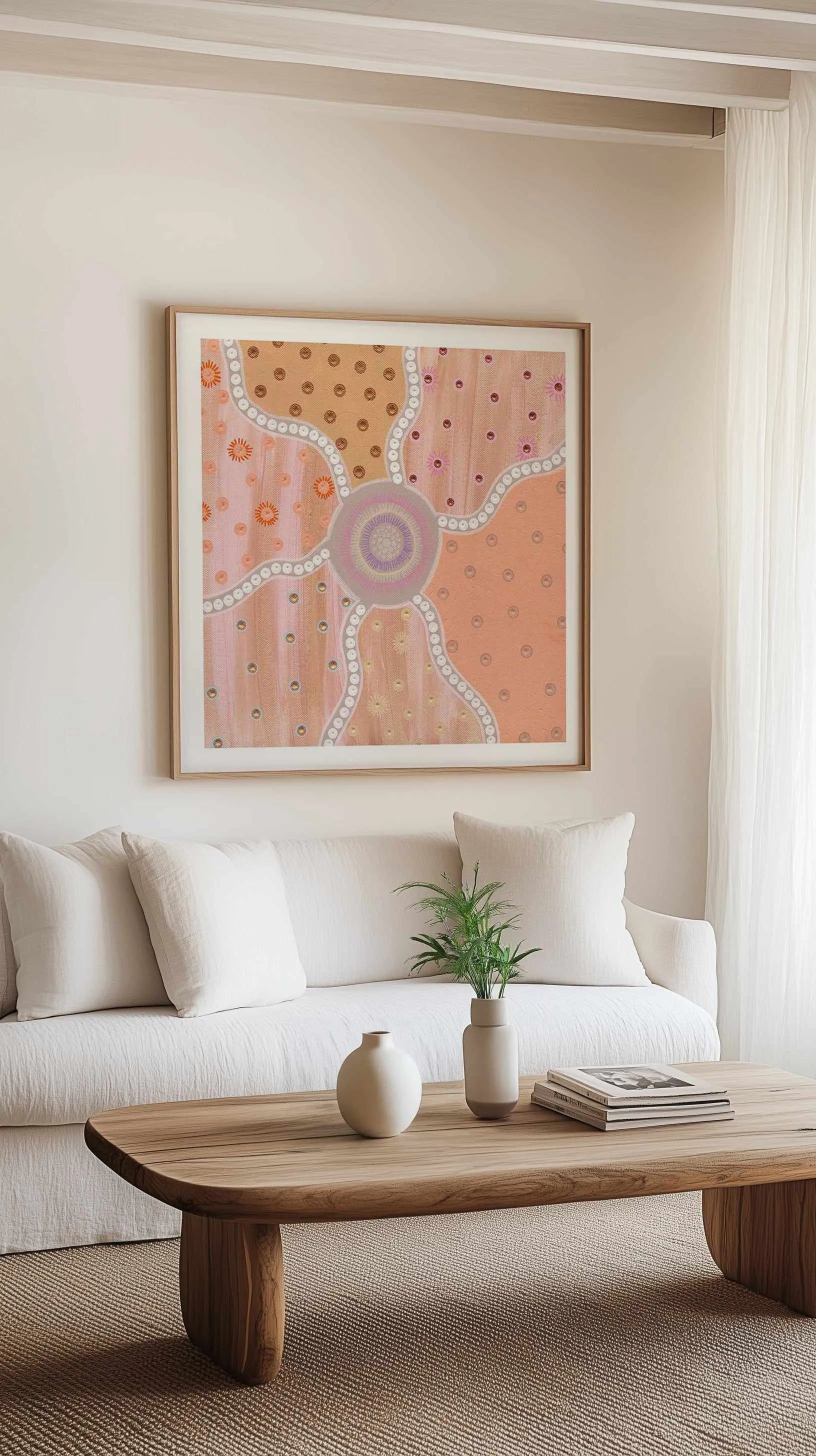 Sunshine by Karissa Undy | Art Print from Olive et Oriel where you can shop wallpaper and artworks online