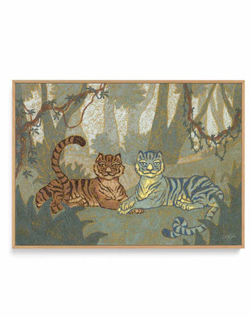 Sunshine and Water by Julie Celina | Framed Canvas Art Print from Olive et Oriel where you can shop wallpaper and artworks online