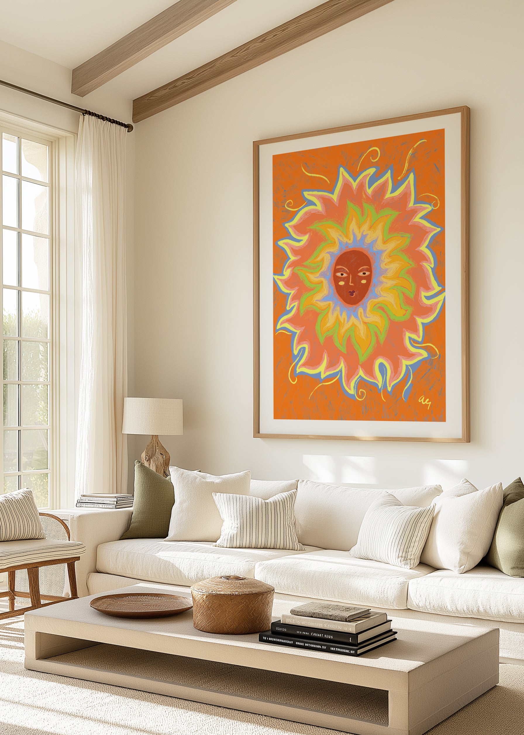 Sunshine by Arty Guava | Art Print