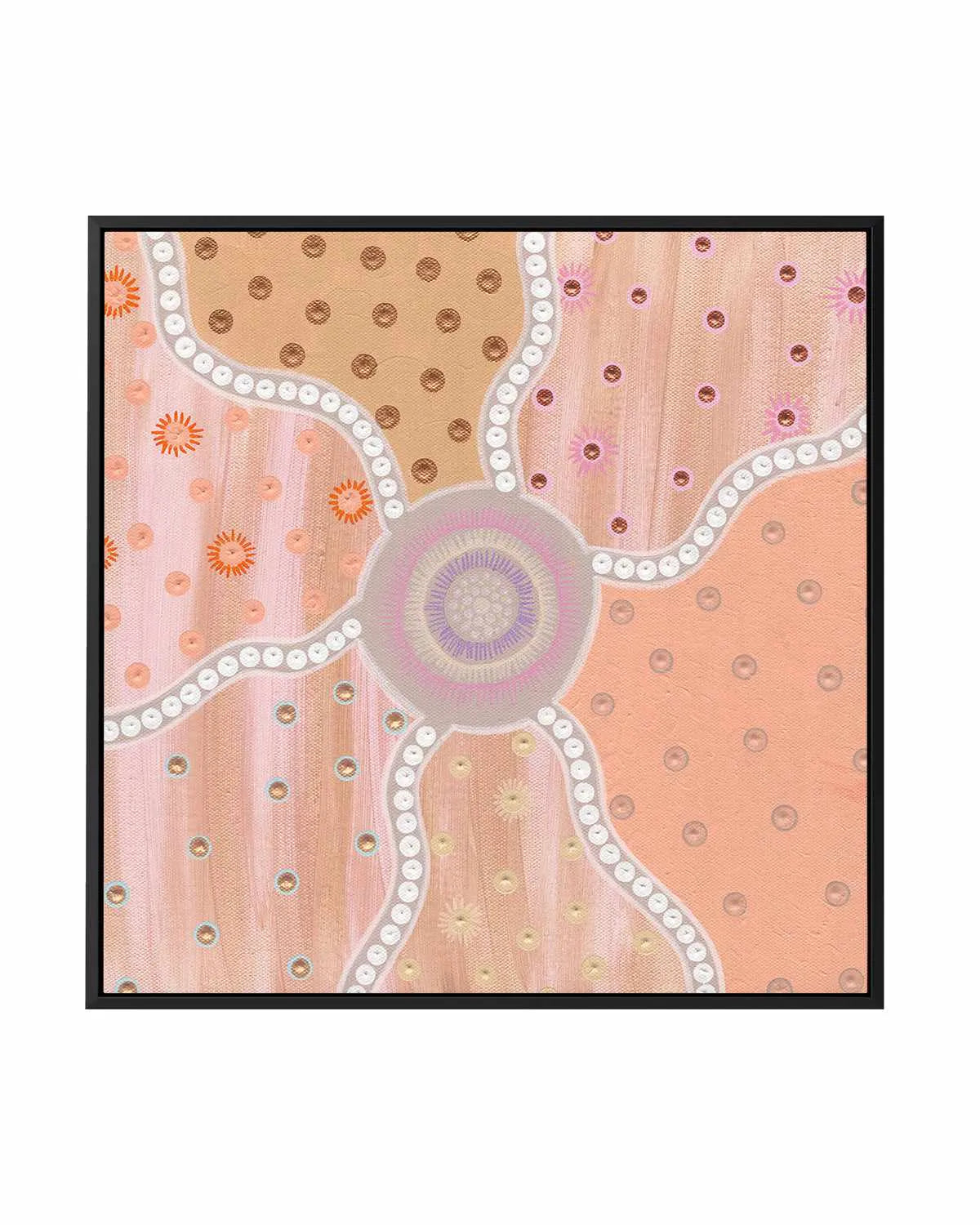 Sunshine by Karissa Undy | Framed Canvas Art Print from Olive et Oriel where you can shop wallpaper and artworks online