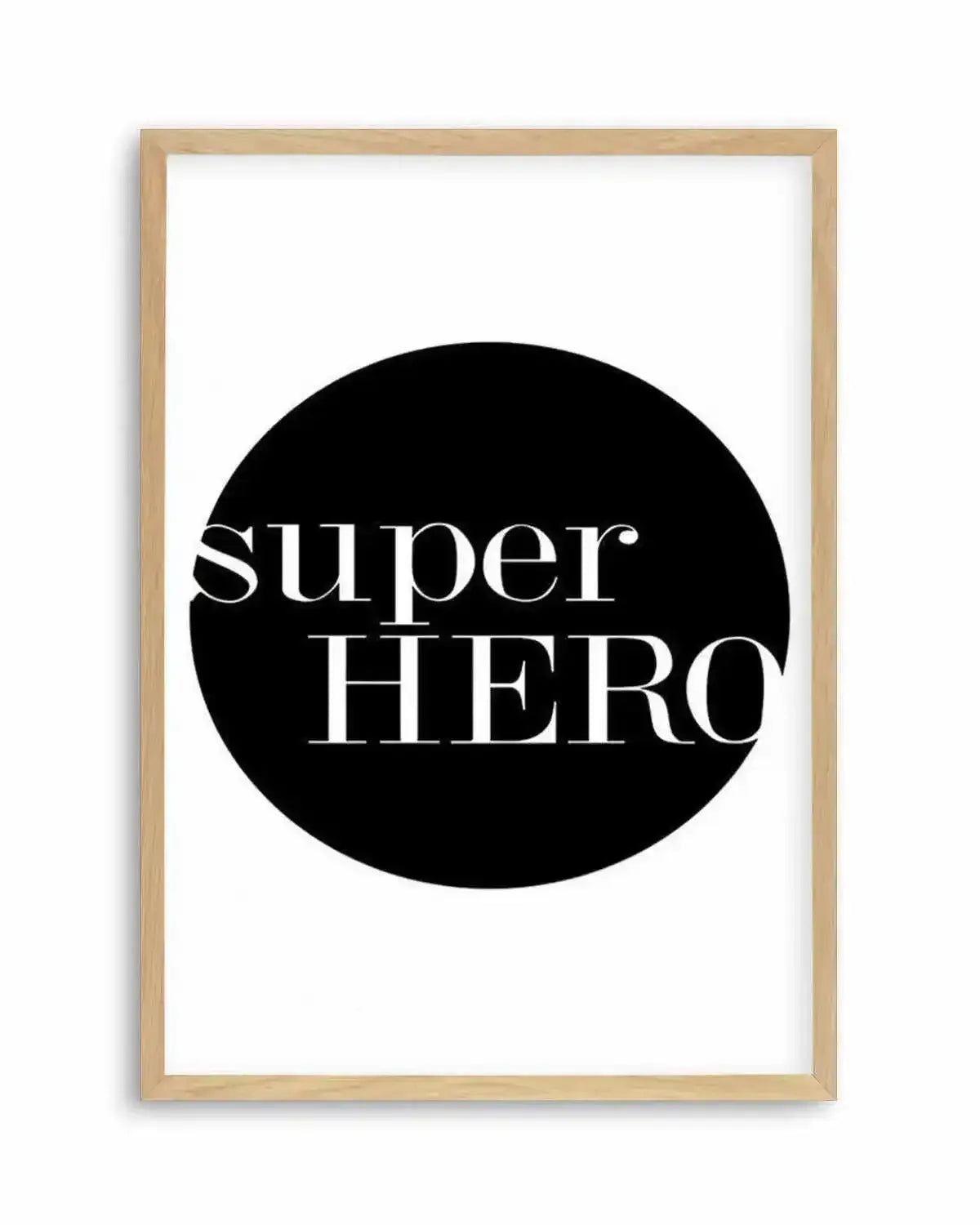 Super Hero Art Print from Olive et Oriel where you can shop wallpaper and artworks online