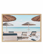 Super Paradise Beach | Mykonos LS Art Print