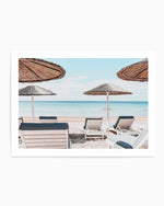 Super Paradise Beach | Mykonos LS Art Print