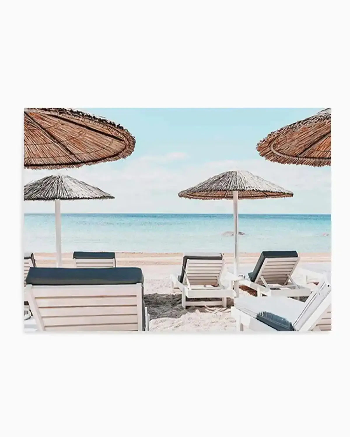 Super Paradise Beach | Mykonos LS Art Print from Olive et Oriel where you can shop wallpaper and artworks online