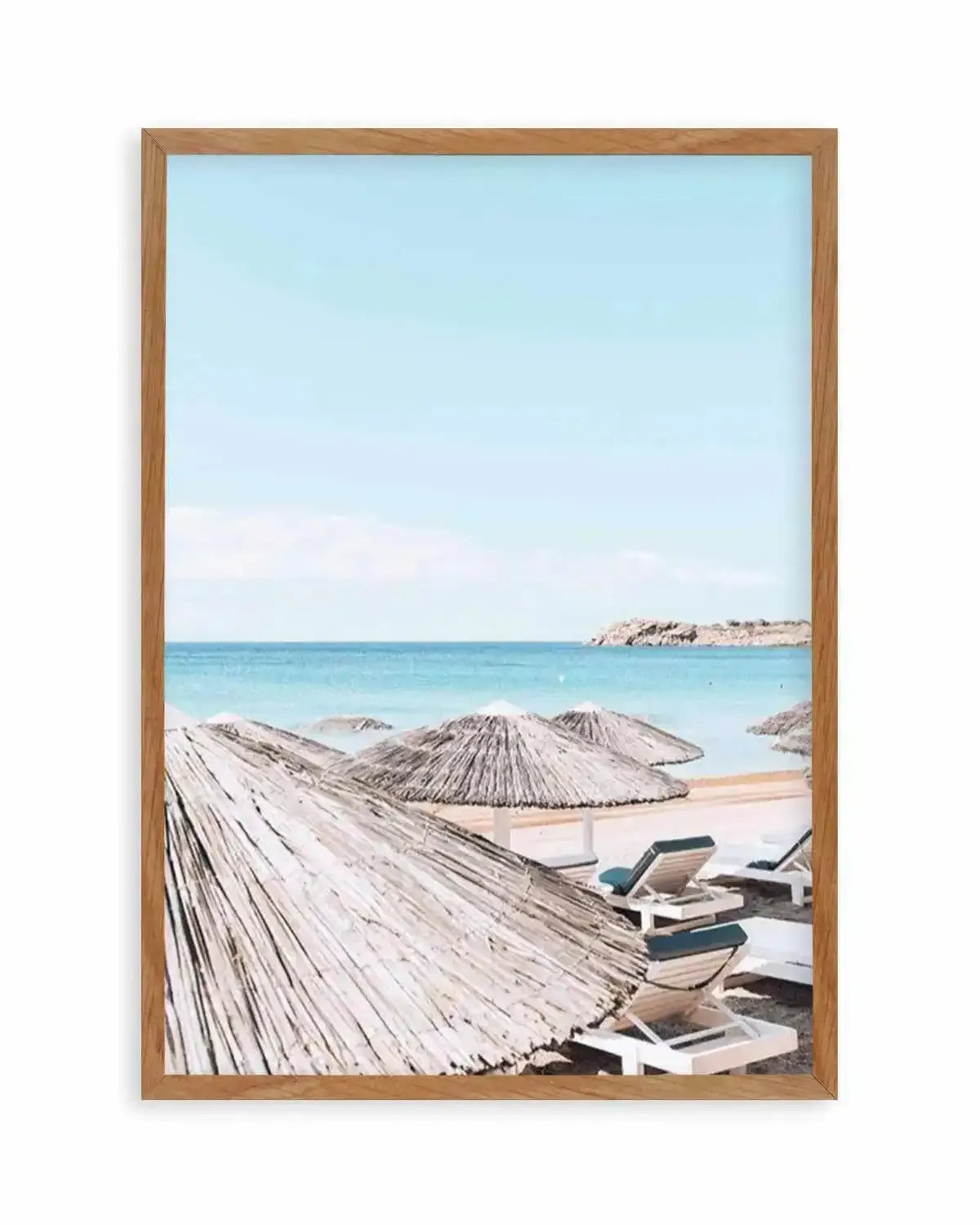 Super Paradise Beach | Mykonos PT Art Print from Olive et Oriel where you can shop wallpaper and artworks online