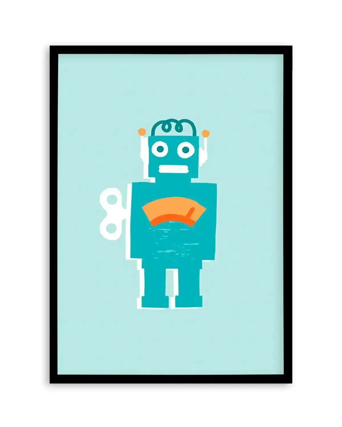 Super Robot Art Print from Olive et Oriel where you can shop wallpaper and artworks online