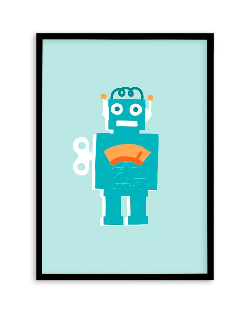 Super Robot Art Print
