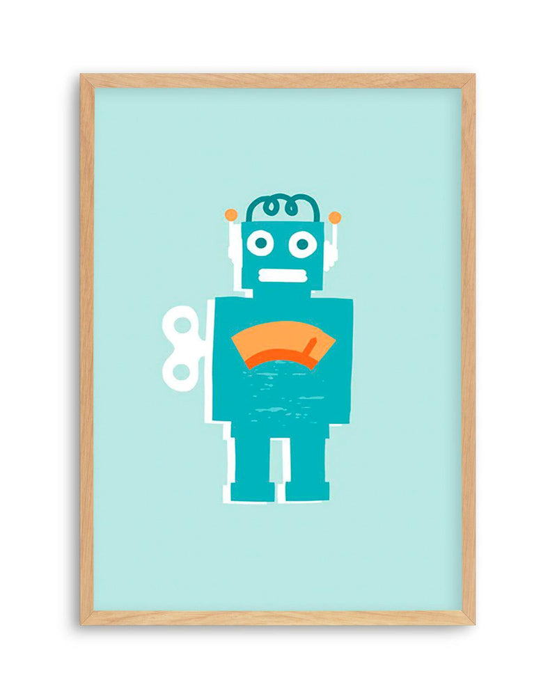 Super Robot Art Print