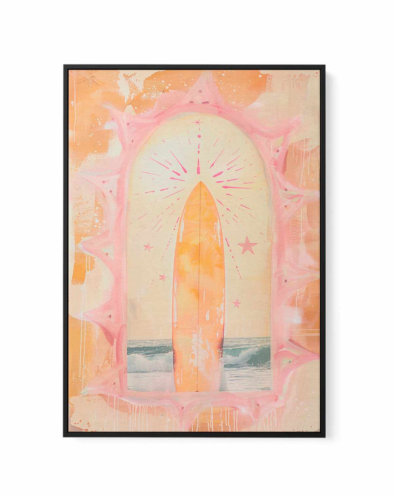 Surf Arch I | Framed Canvas Art Print