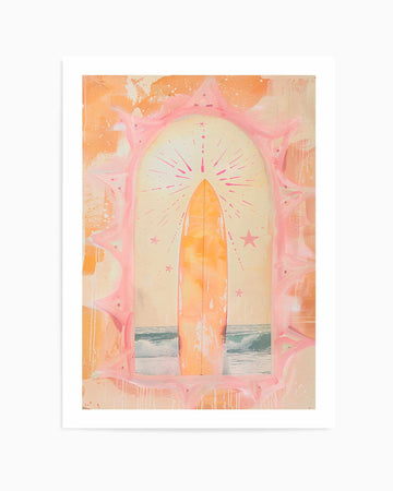 Surf Arch I | Art Print from Olive et Oriel where you can shop wallpaper and artworks online