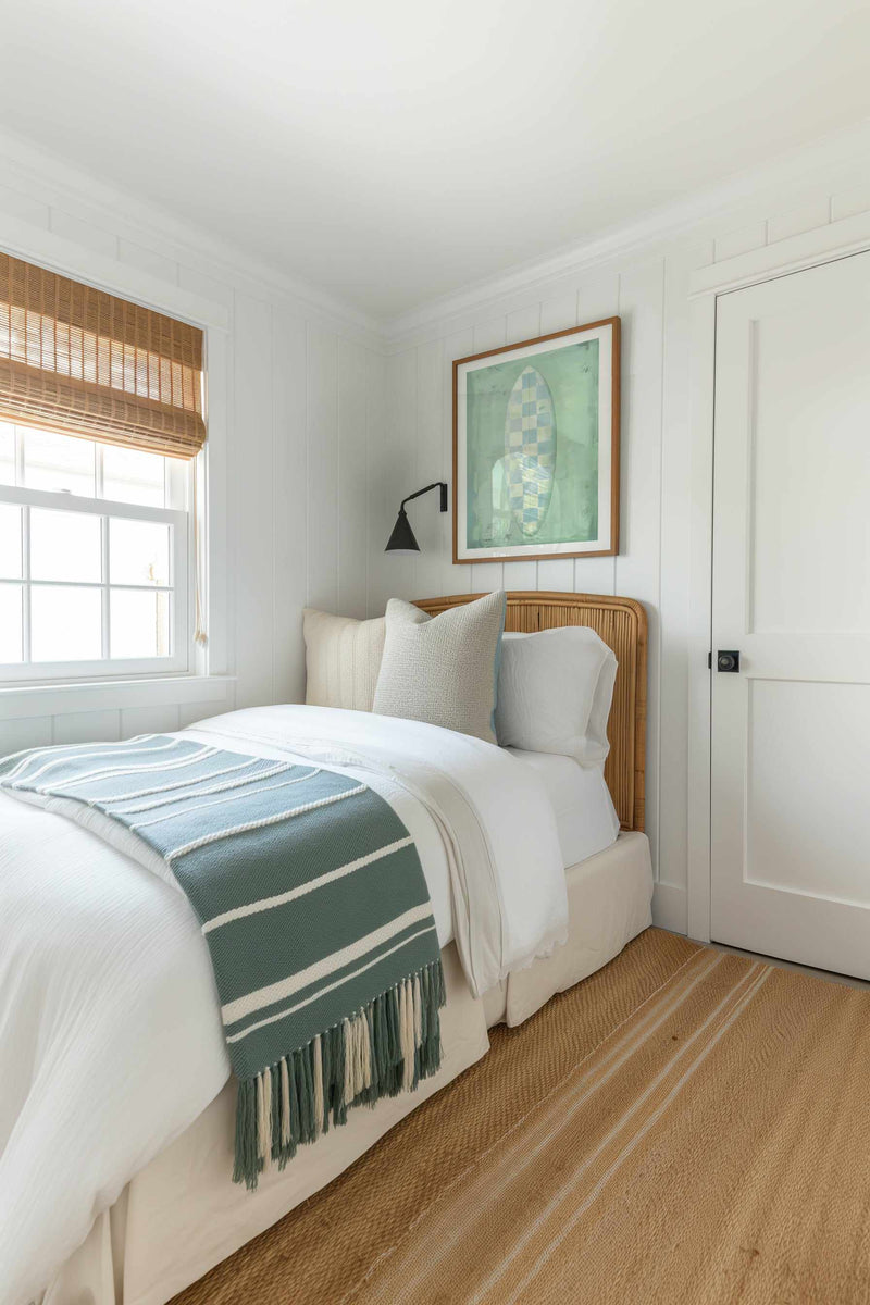 Surf Board Checkers | Art Print from Olive et Oriel where you can shop wallpaper and artworks online