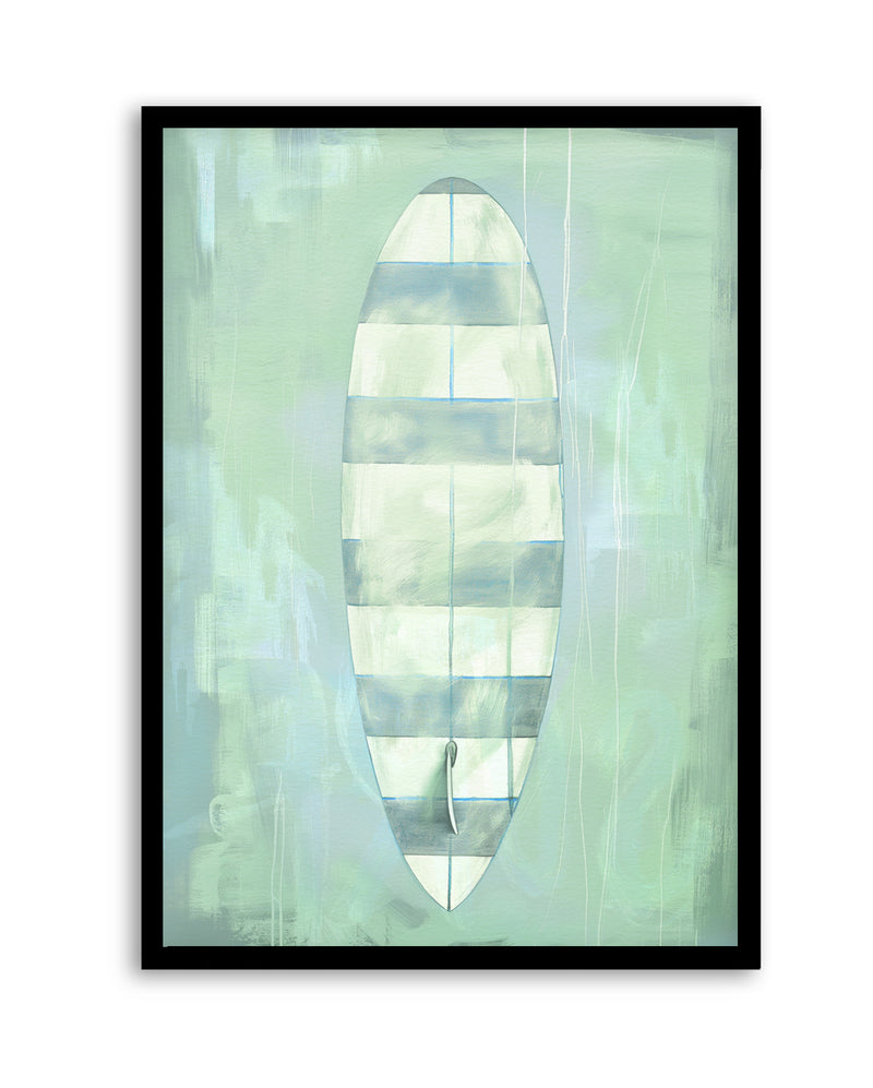 Surf Board Stripes | Art Print