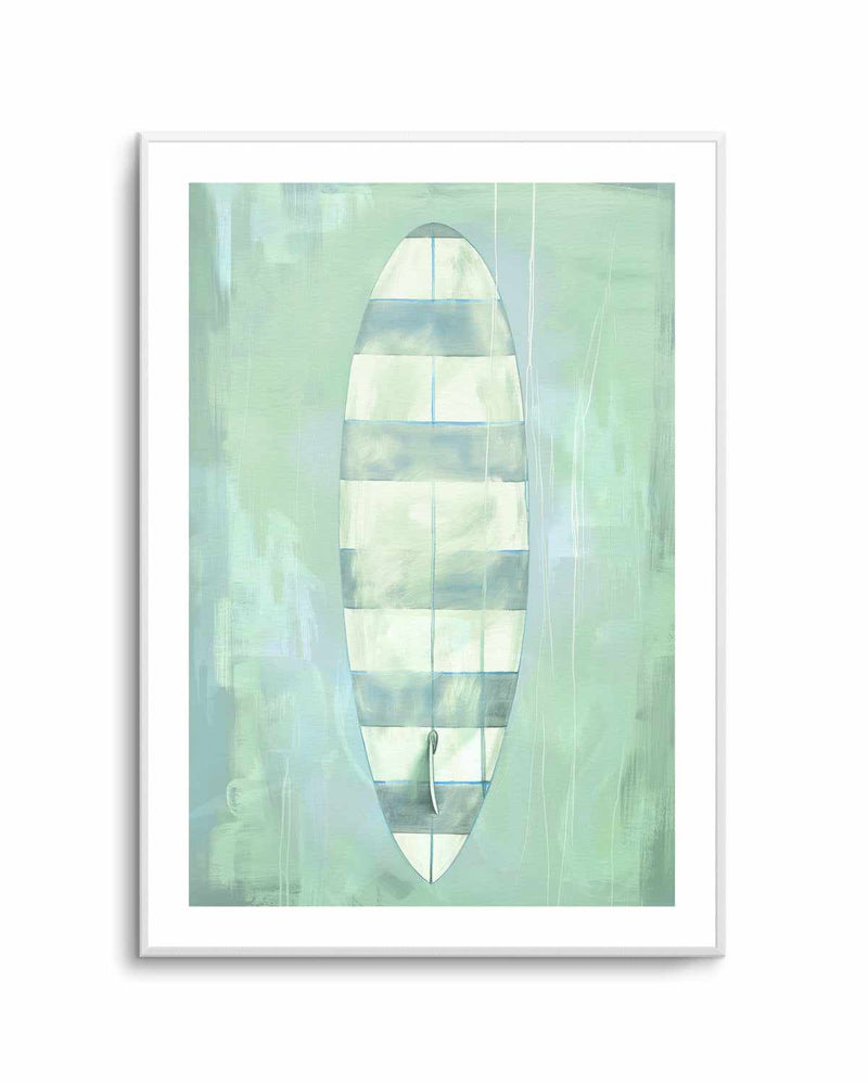 Surf Board Stripes | Art Print from Olive et Oriel where you can shop wallpaper and artworks online
