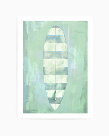 Surf Board Stripes | Art Print from Olive et Oriel where you can shop wallpaper and artworks online
