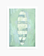 Surf Board Stripes | Art Print