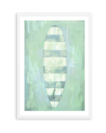 Surf Board Stripes | Art Print