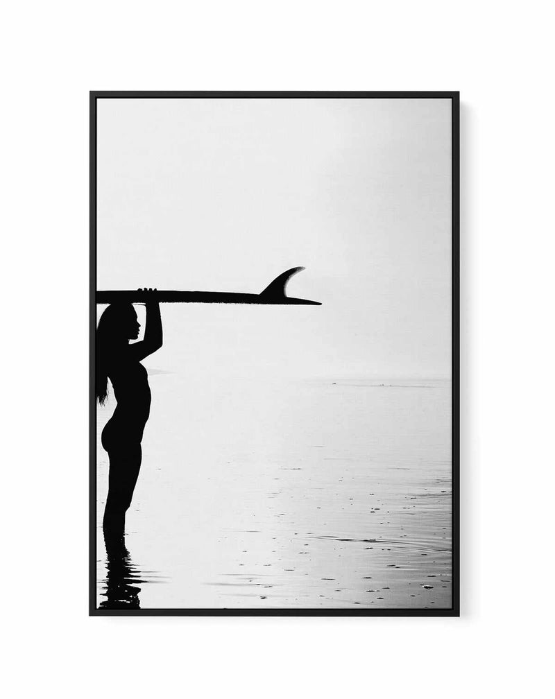 Surf by Riccardo Camilli | Framed Canvas Art Print
