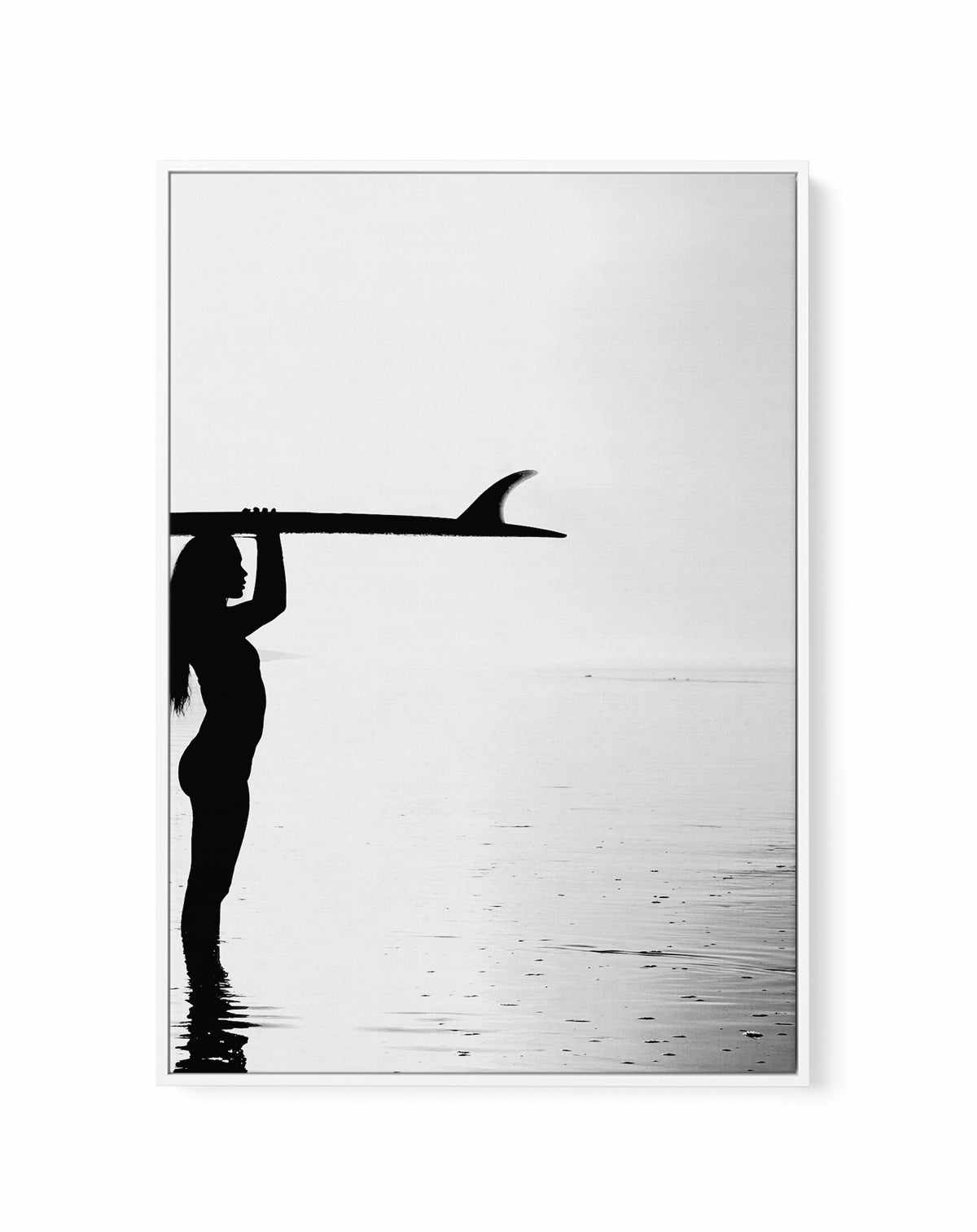 Surf by Riccardo Camilli | Framed Canvas Art Print