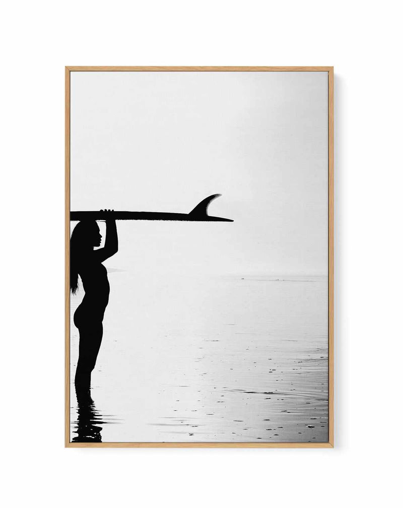 Surf by Riccardo Camilli | Framed Canvas Art Print