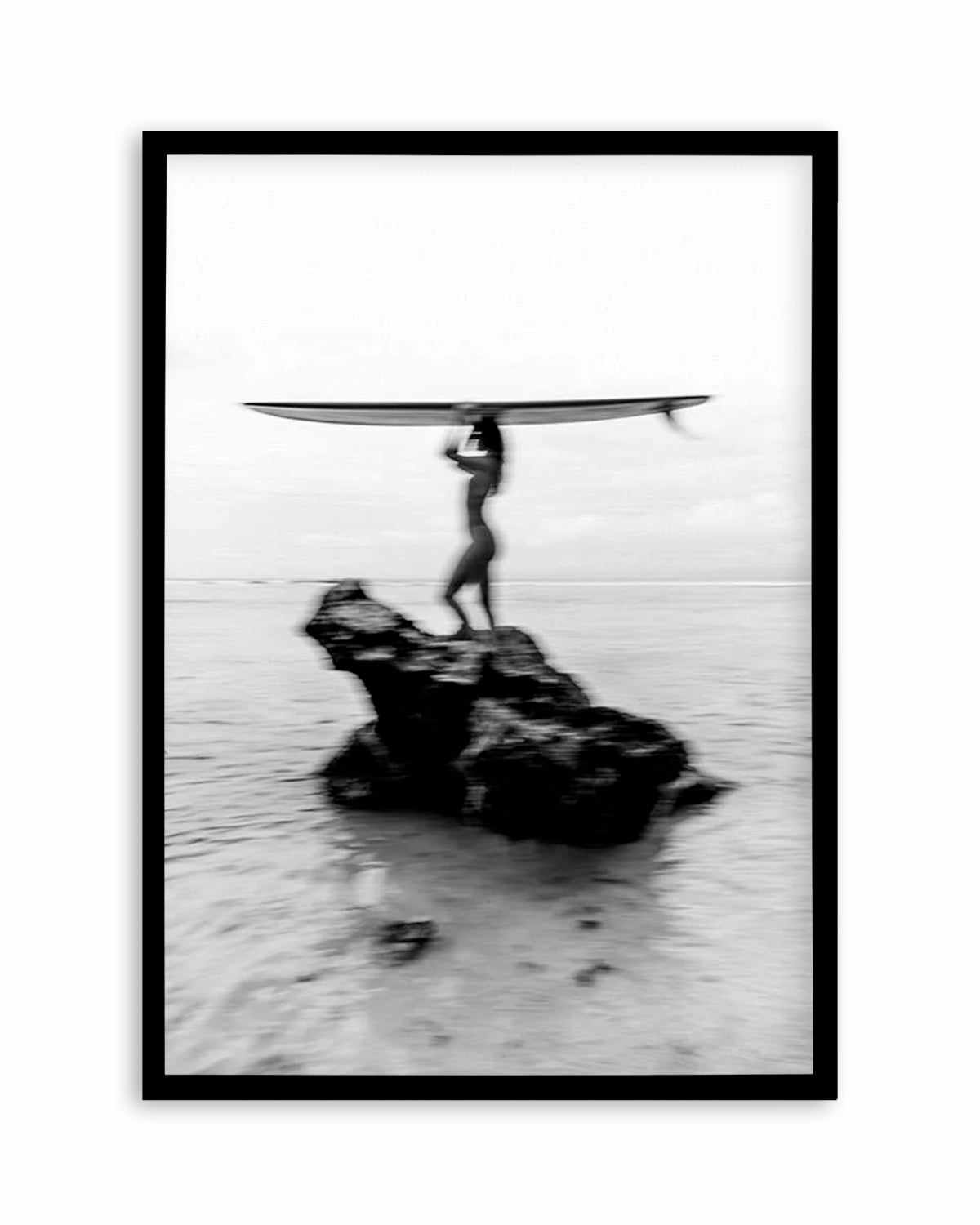 Surf Check by Mario Stefanelli Art Print