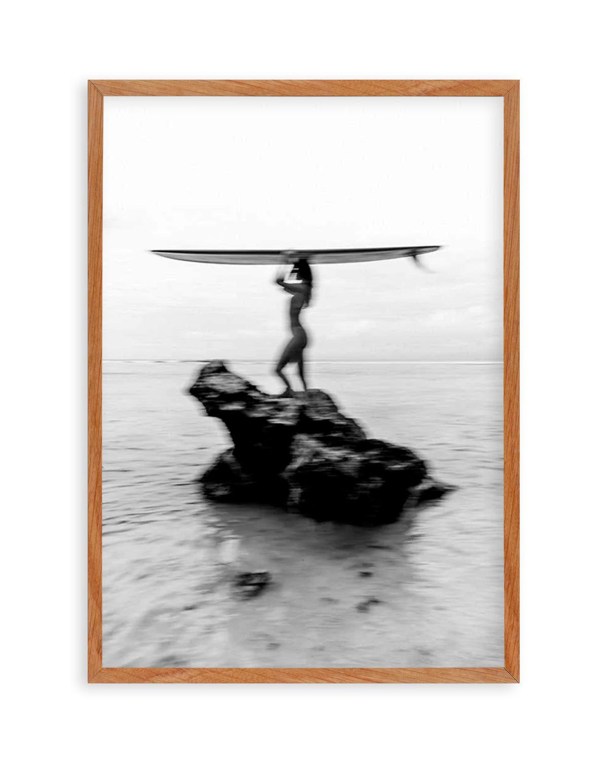 Surf Check by Mario Stefanelli Art Print