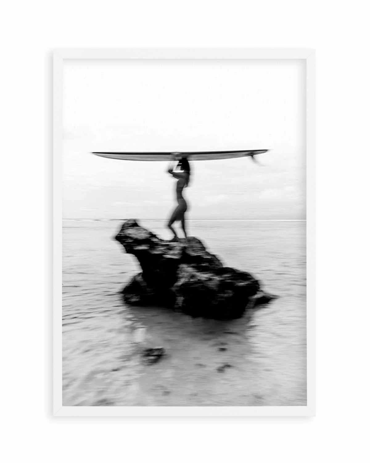 Surf Check by Mario Stefanelli Art Print