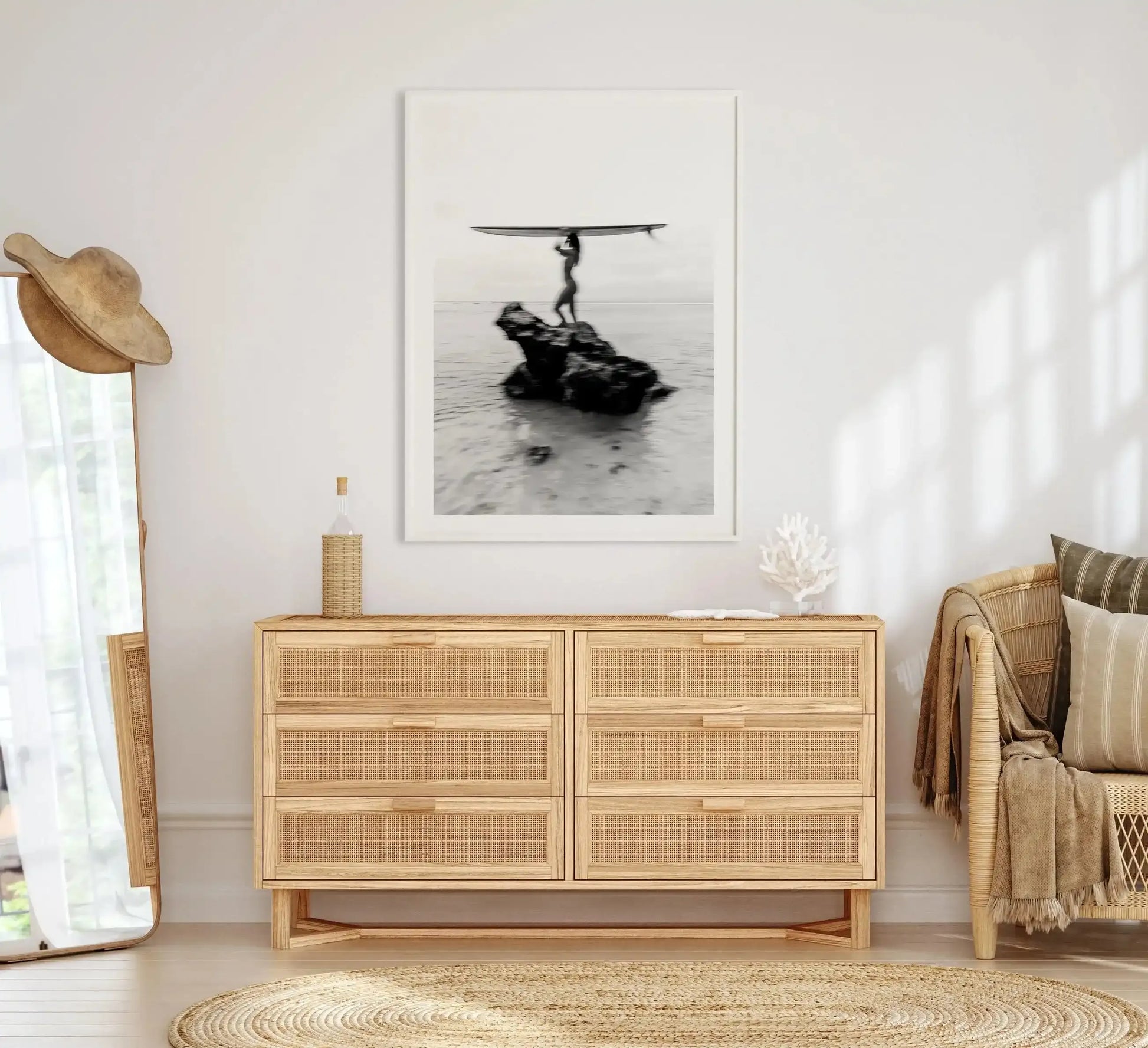 Surf Check by Mario Stefanelli Art Print-PRINT-Olive et Oriel-Mario Stefanelli-Buy-Australian-Art-Prints-Online-with-Olive-et-Oriel-Your-Artwork-Specialists-Austrailia-Decorate-With-Coastal-Photo-Wall-Art-Prints-From-Our-Beach-House-Artwork-Collection-Fine-Poster-and-Framed-Artwork