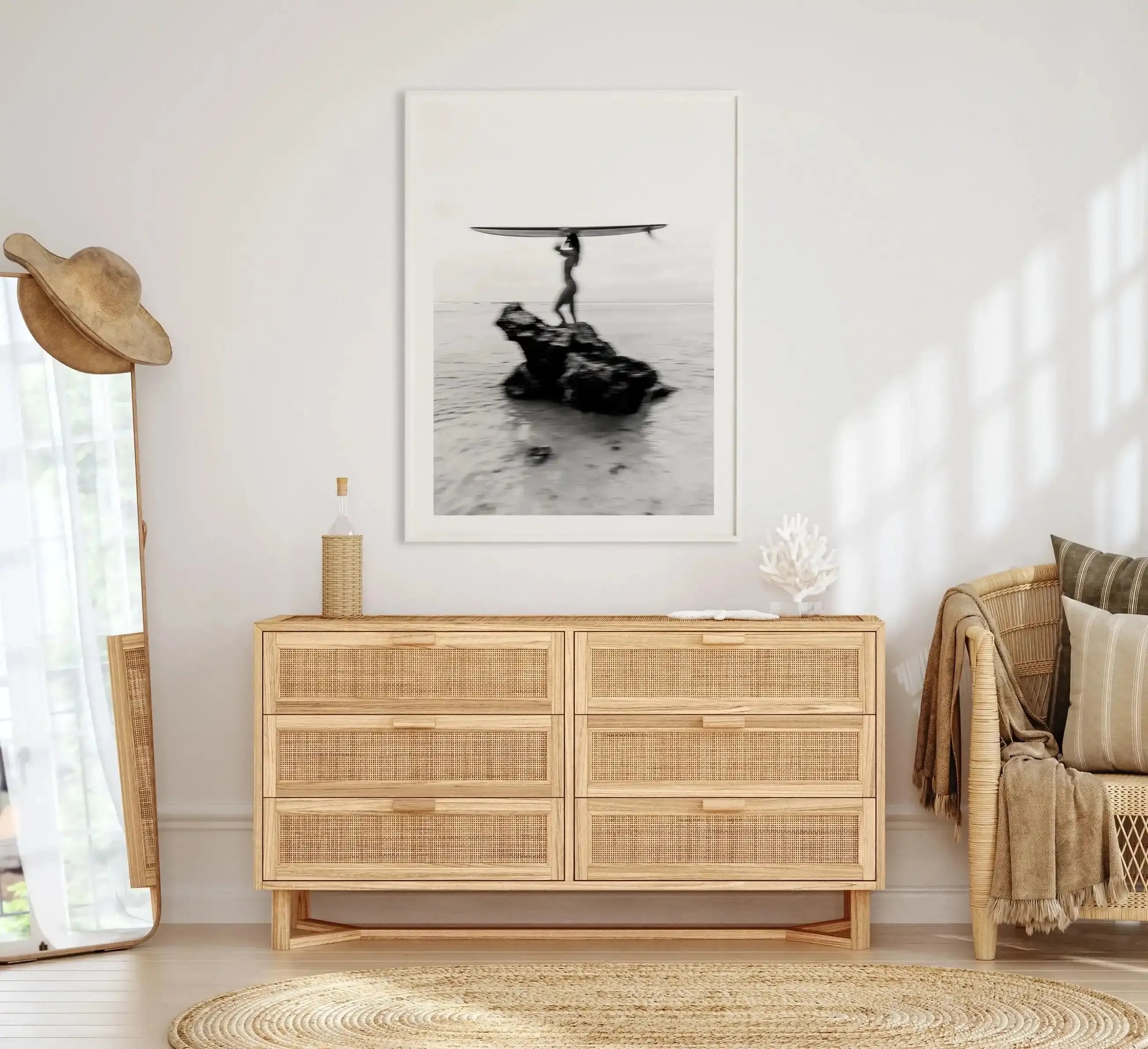 Surf Check by Mario Stefanelli Art Print-PRINT-Olive et Oriel-Mario Stefanelli-Buy-Australian-Art-Prints-Online-with-Olive-et-Oriel-Your-Artwork-Specialists-Austrailia-Decorate-With-Coastal-Photo-Wall-Art-Prints-From-Our-Beach-House-Artwork-Collection-Fine-Poster-and-Framed-Artwork