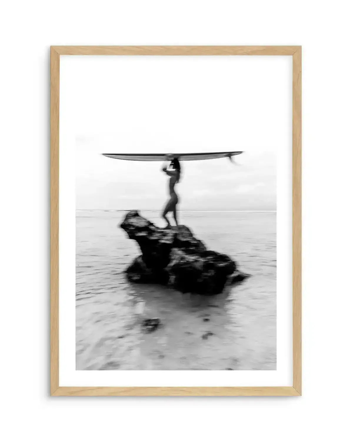 Surf Check by Mario Stefanelli Art Print-PRINT-Olive et Oriel-Mario Stefanelli-A5 | 5.8" x 8.3" | 14.8 x 21cm-Oak-With White Border-Buy-Australian-Art-Prints-Online-with-Olive-et-Oriel-Your-Artwork-Specialists-Austrailia-Decorate-With-Coastal-Photo-Wall-Art-Prints-From-Our-Beach-House-Artwork-Collection-Fine-Poster-and-Framed-Artwork