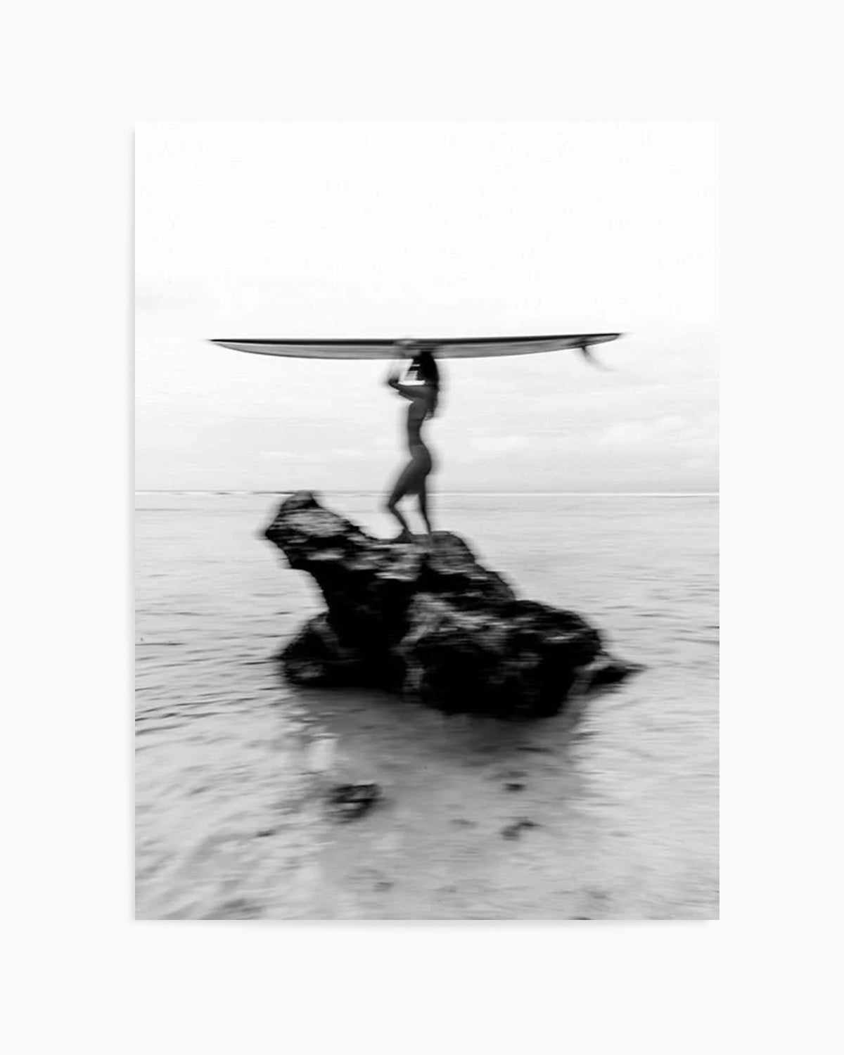 Surf Check by Mario Stefanelli Art Print