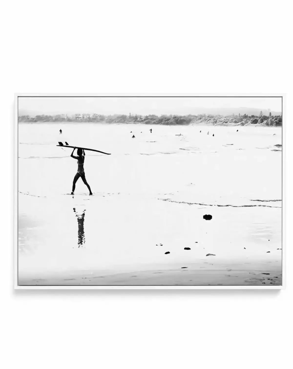 Surf Haze, Byron Bay | Framed Canvas-CANVAS-You can shop wall art online with Olive et Oriel for everything from abstract art to fun kids wall art. Our beautiful modern art prints and canvas art are available from large canvas prints to wall art paintings and our proudly Australian artwork collection offers only the highest quality framed large wall art and canvas art Australia - You can buy fashion photography prints or Hampton print posters and paintings on canvas from Olive et Oriel and have 