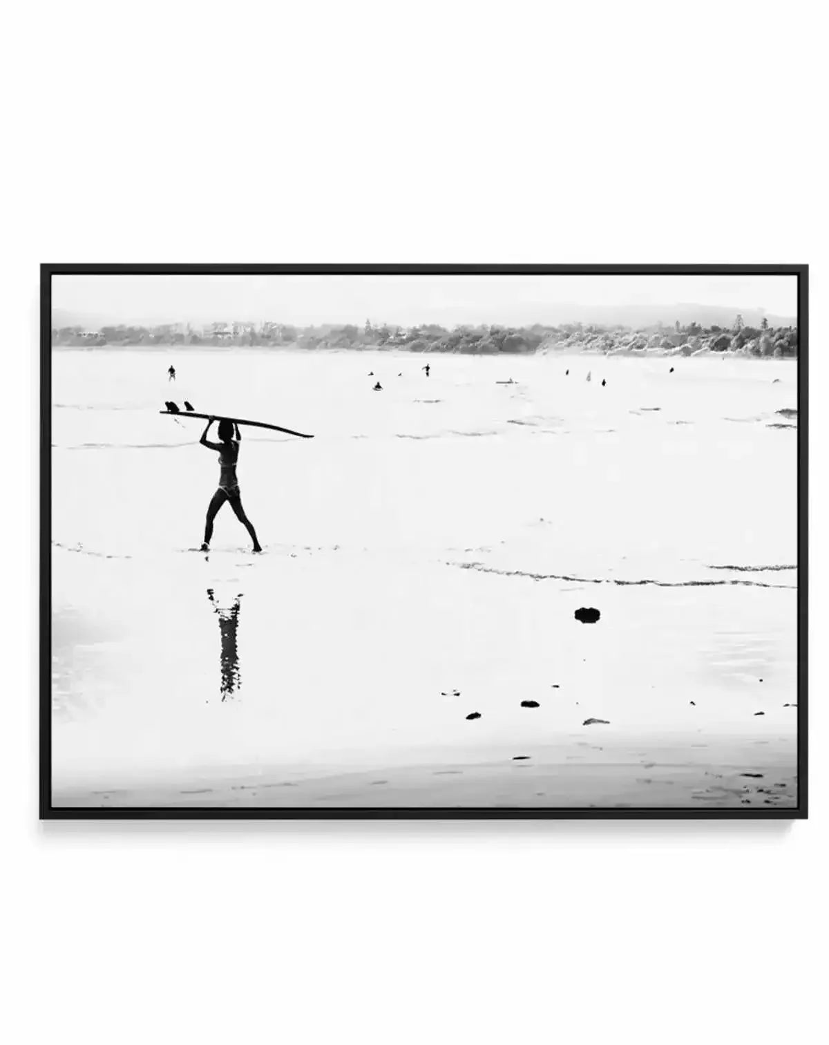 Surf Haze, Byron Bay | Framed Canvas-CANVAS-You can shop wall art online with Olive et Oriel for everything from abstract art to fun kids wall art. Our beautiful modern art prints and canvas art are available from large canvas prints to wall art paintings and our proudly Australian artwork collection offers only the highest quality framed large wall art and canvas art Australia - You can buy fashion photography prints or Hampton print posters and paintings on canvas from Olive et Oriel and have 