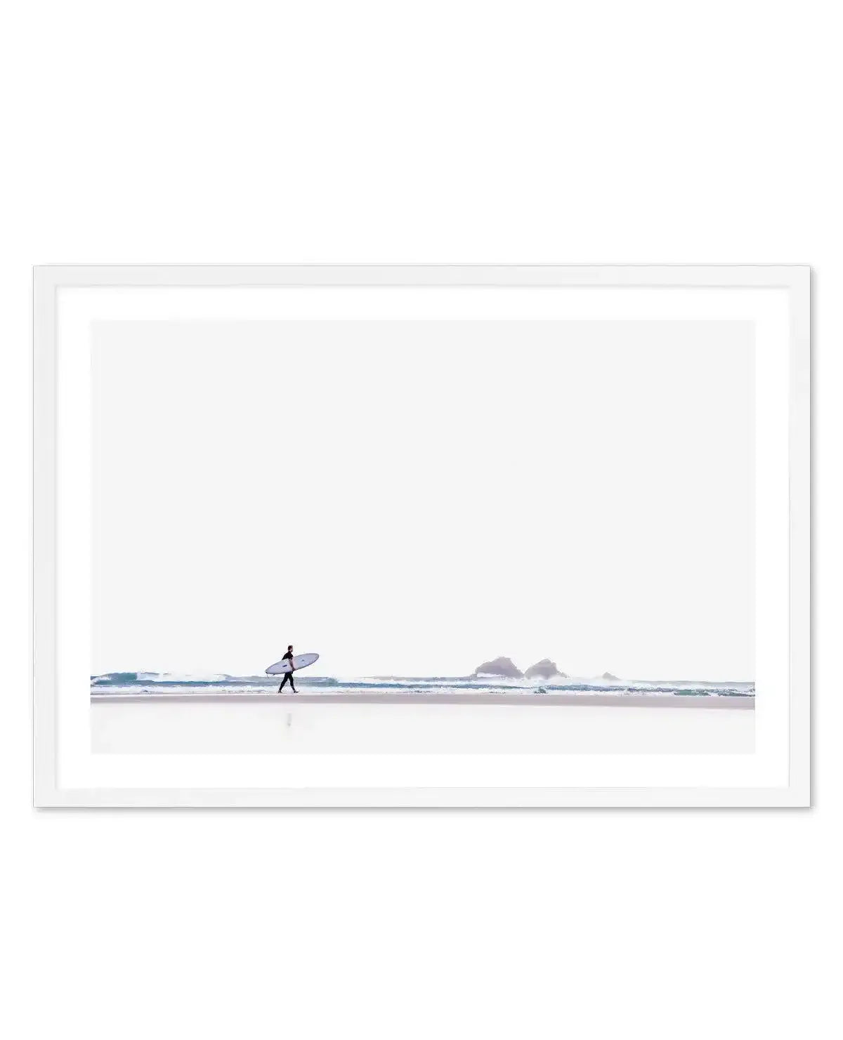 Surf Haze II, Byron Bay Art Print-PRINT-Olive et Oriel-Olive et Oriel-A5 | 5.8" x 8.3" | 14.8 x 21cm-White-With White Border-Buy-Australian-Art-Prints-Online-with-Olive-et-Oriel-Your-Artwork-Specialists-Austrailia-Decorate-With-Coastal-Photo-Wall-Art-Prints-From-Our-Beach-House-Artwork-Collection-Fine-Poster-and-Framed-Artwork