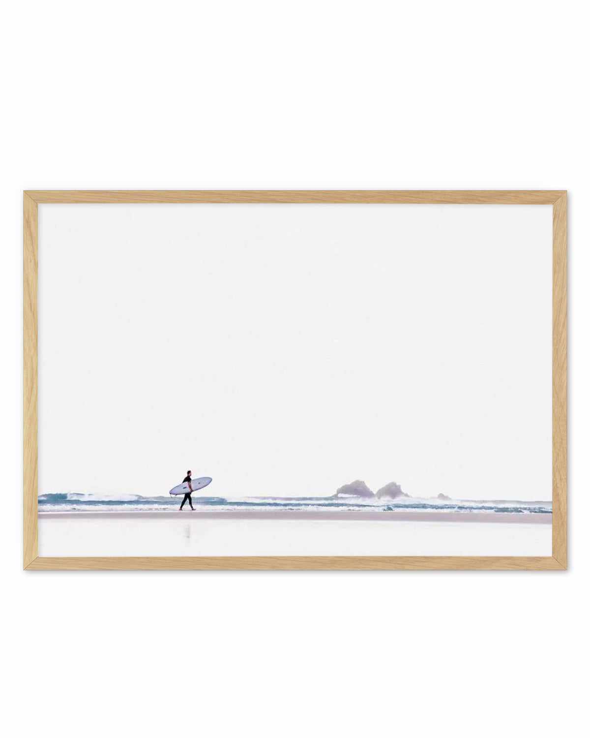 Surf Haze II, Byron Bay Art Print