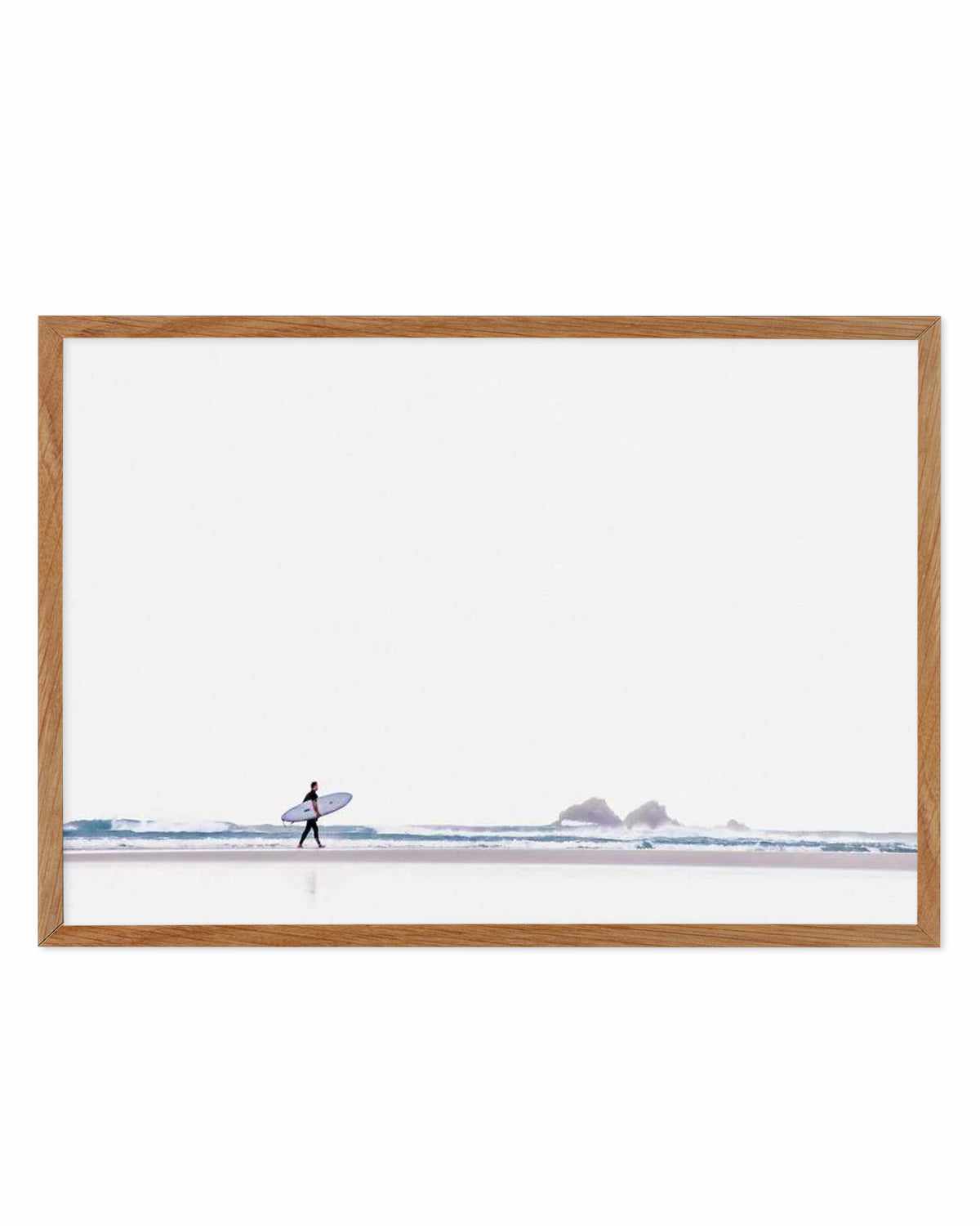 Surf Haze II, Byron Bay Art Print