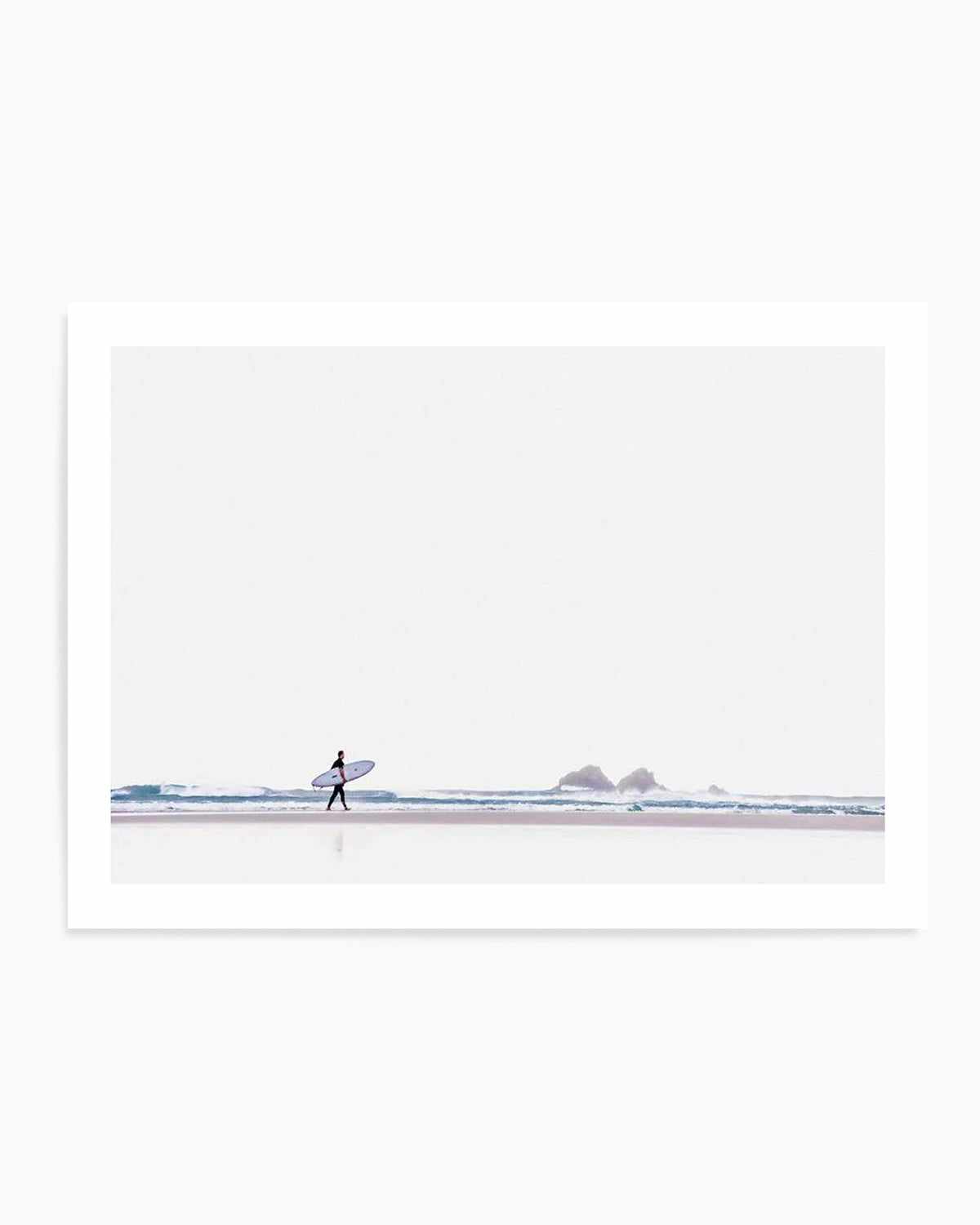 Surf Haze II, Byron Bay Art Print