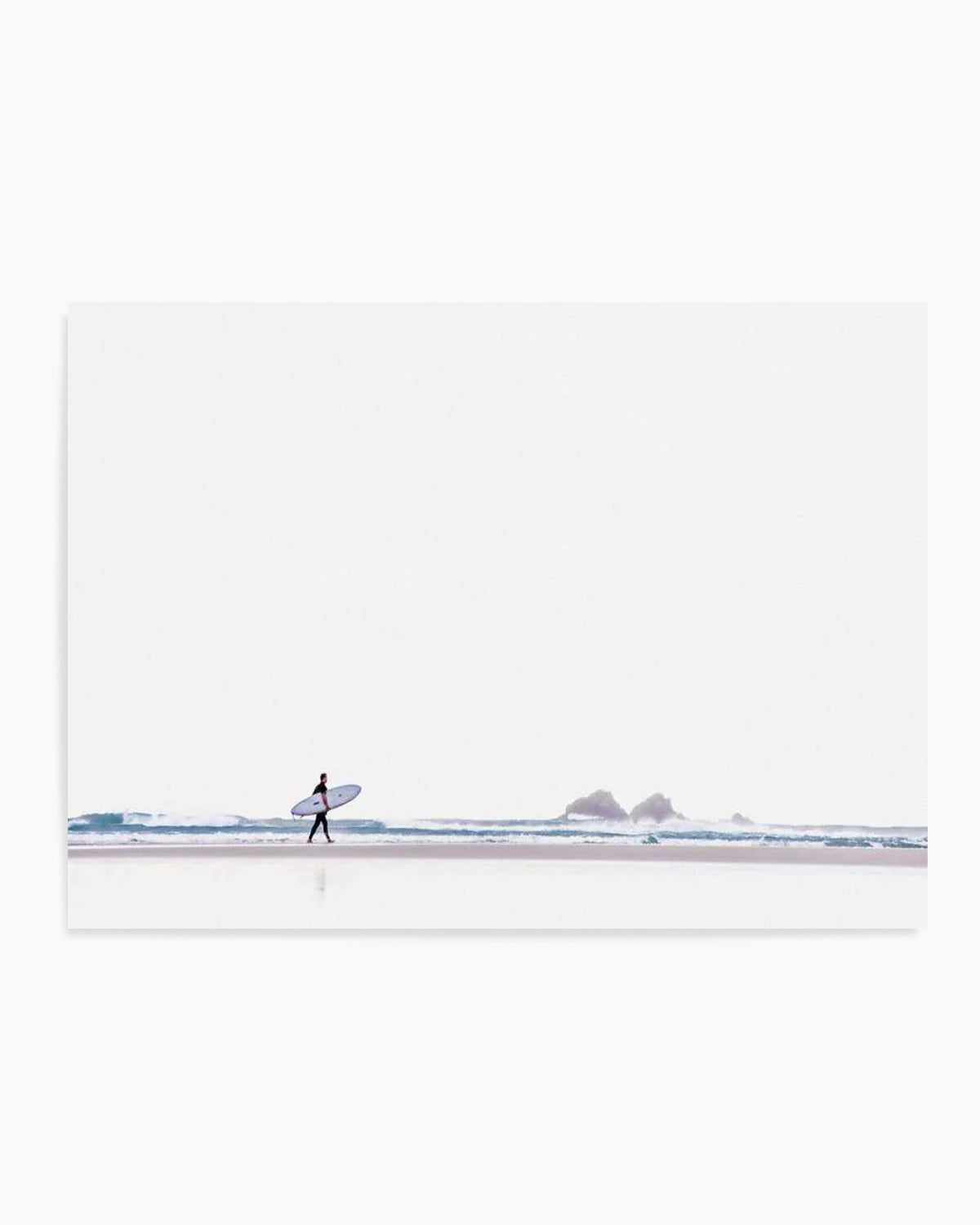 Surf Haze II, Byron Bay Art Print