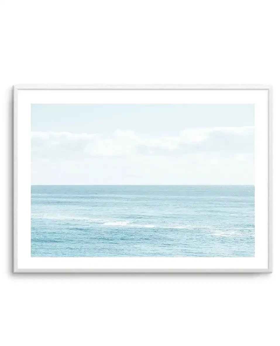 Surf Horizon | Merimbula Art Print-PRINT-Olive et Oriel-Olive et Oriel-A5 | 5.8" x 8.3" | 14.8 x 21cm-Unframed Art Print-With White Border-Buy-Australian-Art-Prints-Online-with-Olive-et-Oriel-Your-Artwork-Specialists-Austrailia-Decorate-With-Coastal-Photo-Wall-Art-Prints-From-Our-Beach-House-Artwork-Collection-Fine-Poster-and-Framed-Artwork