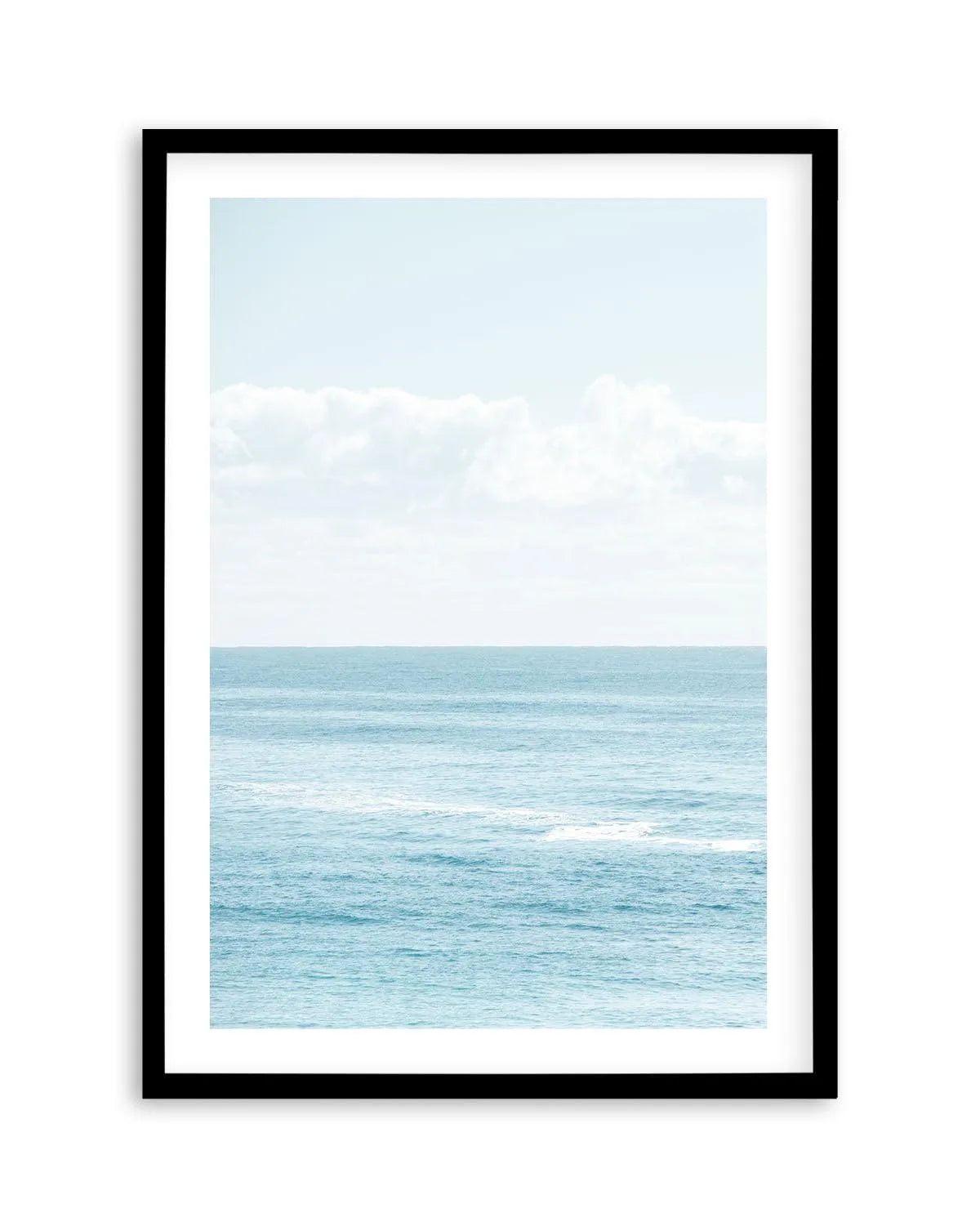 Surf Horizon Merimbula Art Print | PT-PRINT-Olive et Oriel-Olive et Oriel-A5 | 5.8" x 8.3" | 14.8 x 21cm-Black-With White Border-Buy-Australian-Art-Prints-Online-with-Olive-et-Oriel-Your-Artwork-Specialists-Austrailia-Decorate-With-Coastal-Photo-Wall-Art-Prints-From-Our-Beach-House-Artwork-Collection-Fine-Poster-and-Framed-Artwork