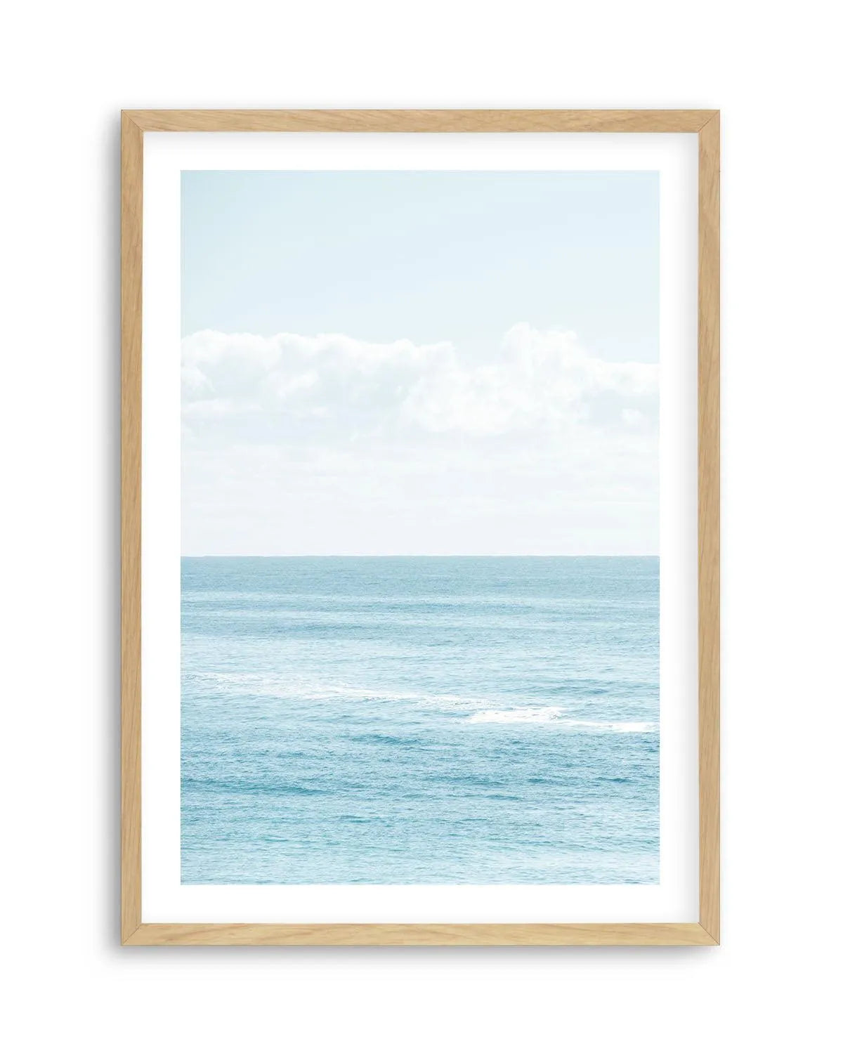 Surf Horizon Merimbula Art Print | PT-PRINT-Olive et Oriel-Olive et Oriel-A5 | 5.8" x 8.3" | 14.8 x 21cm-Oak-With White Border-Buy-Australian-Art-Prints-Online-with-Olive-et-Oriel-Your-Artwork-Specialists-Austrailia-Decorate-With-Coastal-Photo-Wall-Art-Prints-From-Our-Beach-House-Artwork-Collection-Fine-Poster-and-Framed-Artwork