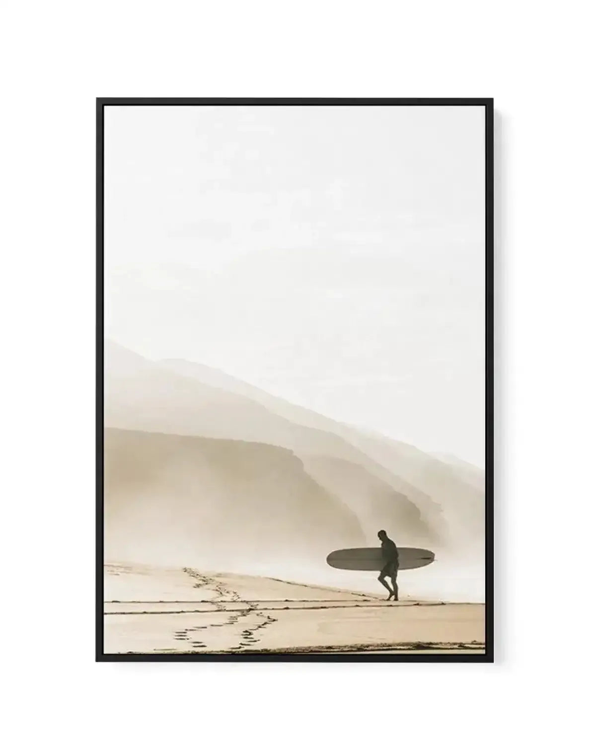 Surf Mist | Framed Canvas-CANVAS-You can shop wall art online with Olive et Oriel for everything from abstract art to fun kids wall art. Our beautiful modern art prints and canvas art are available from large canvas prints to wall art paintings and our proudly Australian artwork collection offers only the highest quality framed large wall art and canvas art Australia - You can buy fashion photography prints or Hampton print posters and paintings on canvas from Olive et Oriel and have them delive