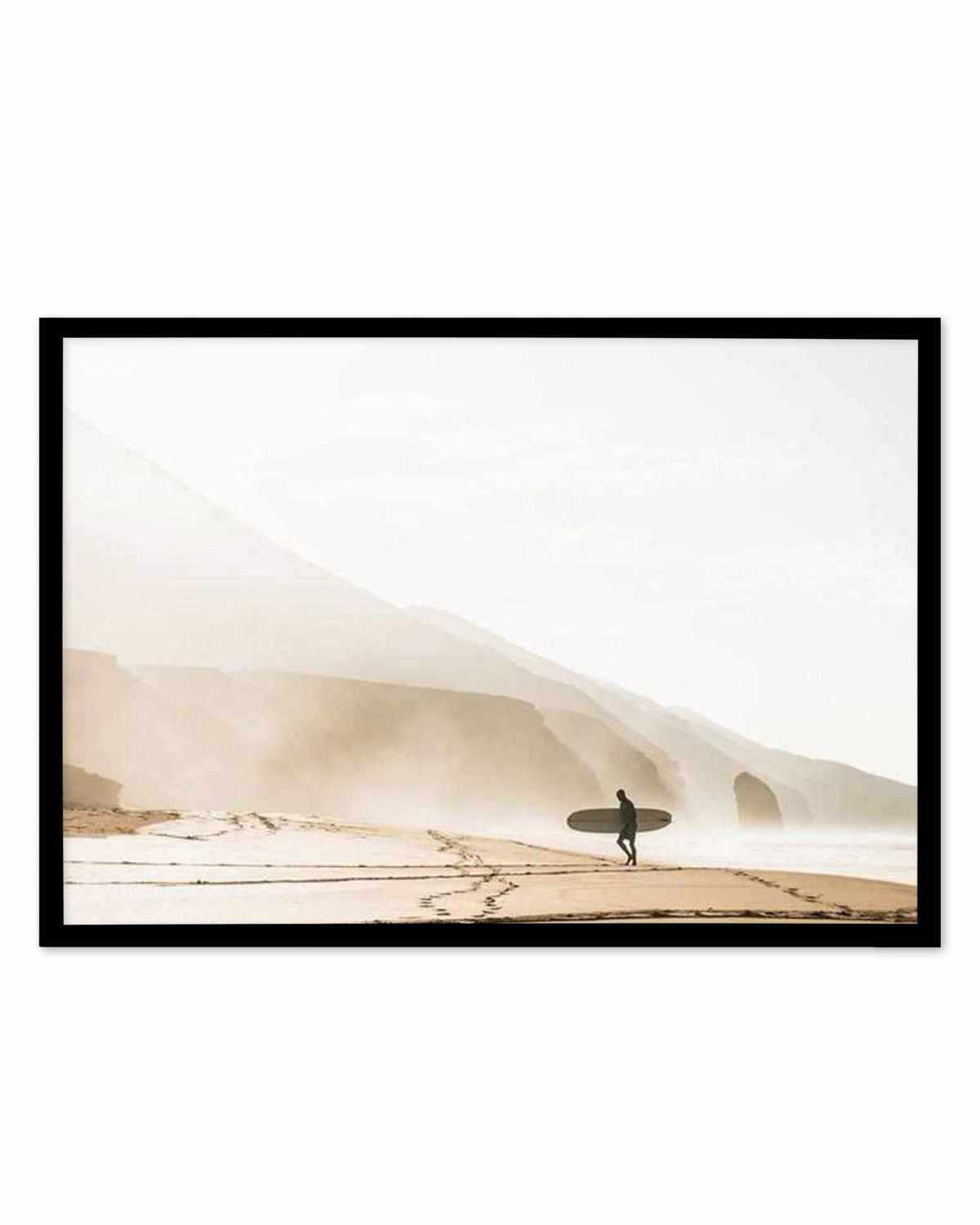 Surf Mist LS Art Print