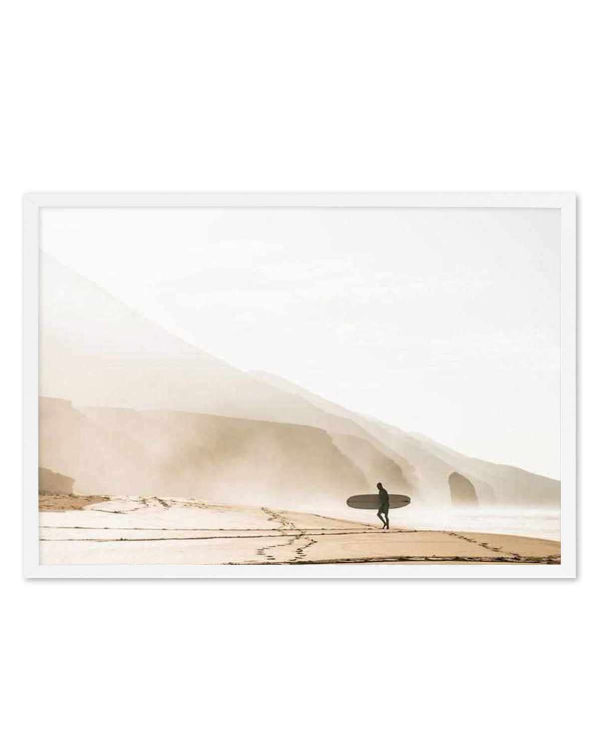 Surf Mist LS Art Print