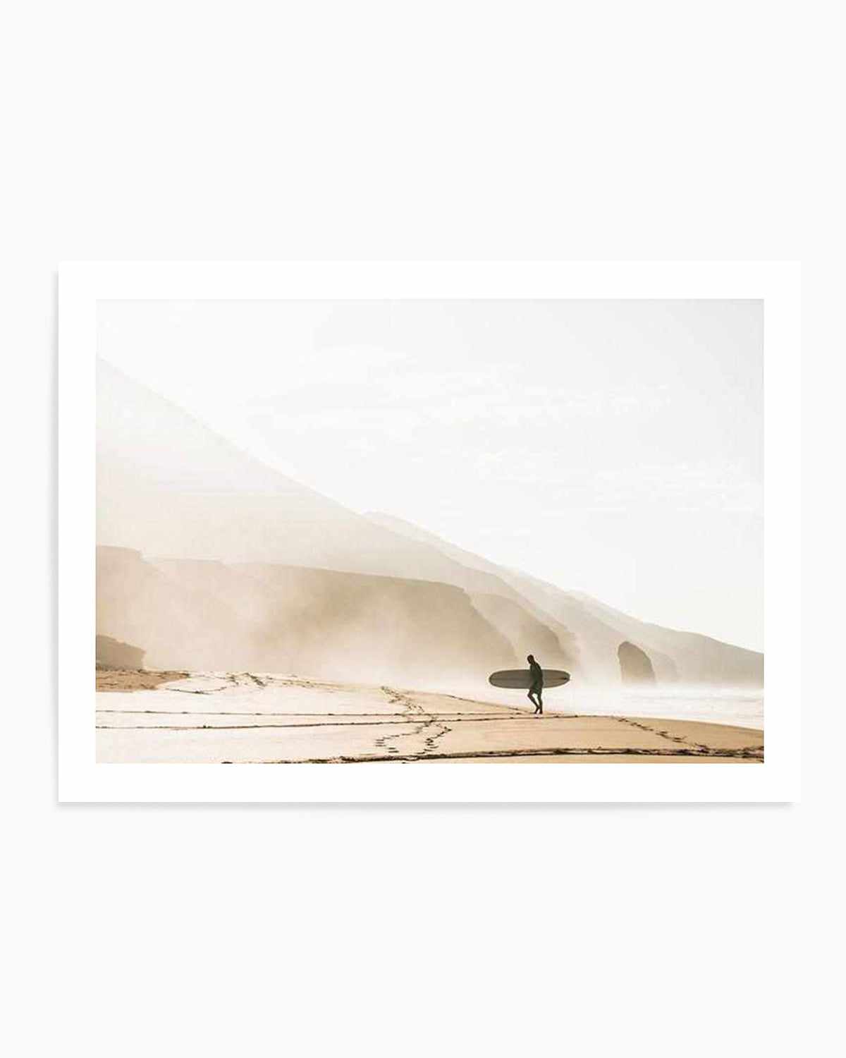 Surf Mist LS Art Print