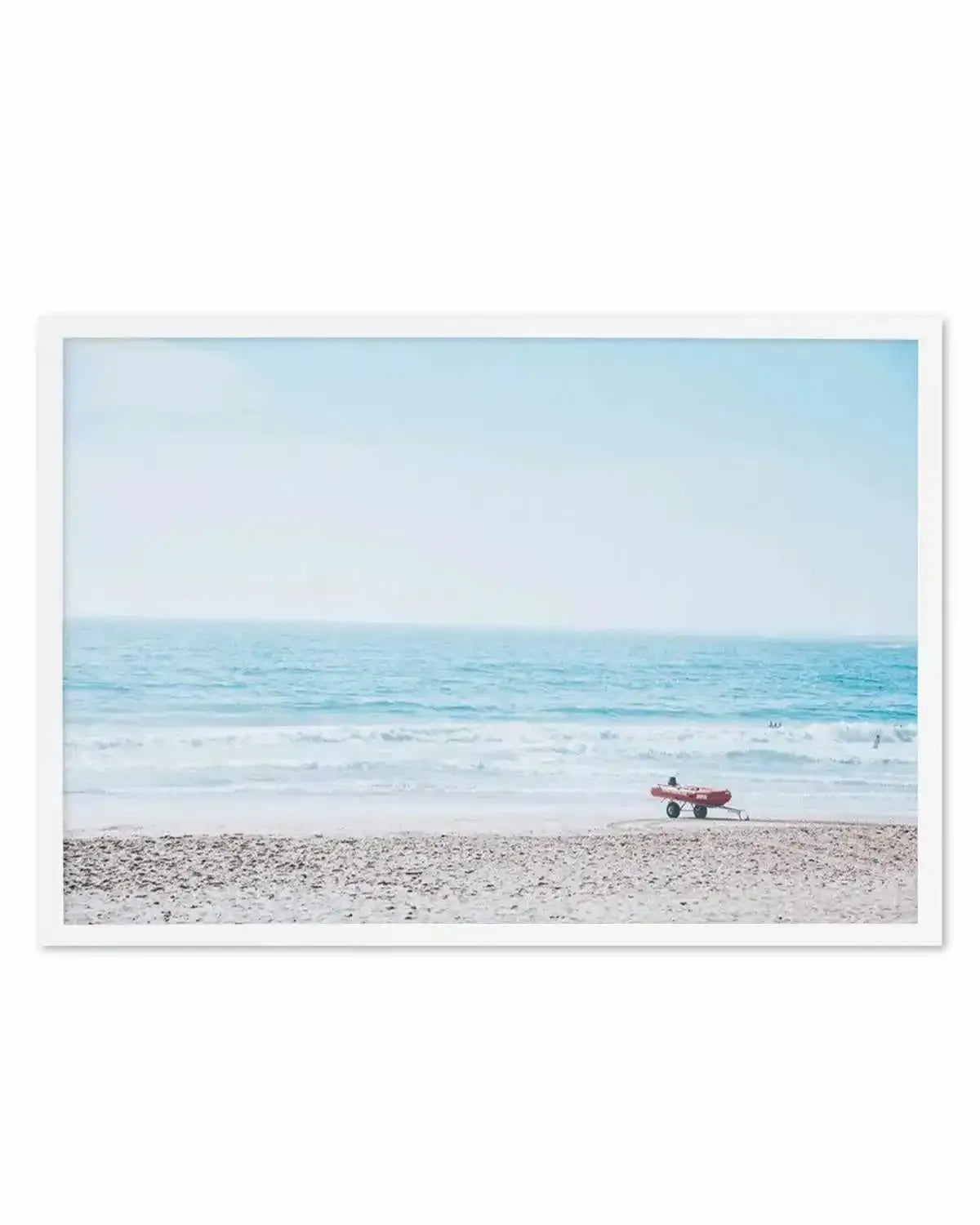 Surf Rescue | North Wollongong Art Print from Olive et Oriel where you can shop wallpaper and artworks online
