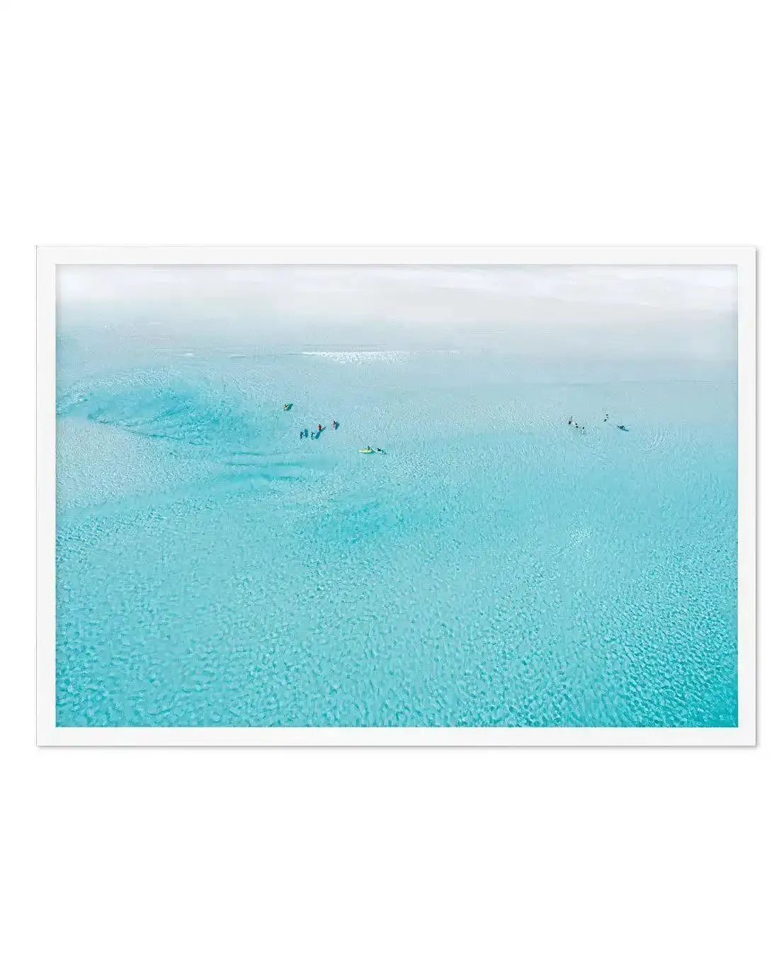 Surf School | Wharton Beach Art Print-PRINT-Olive et Oriel-Olive et Oriel-A5 | 5.8" x 8.3" | 14.8 x 21cm-White-With White Border-Buy-Australian-Art-Prints-Online-with-Olive-et-Oriel-Your-Artwork-Specialists-Austrailia-Decorate-With-Coastal-Photo-Wall-Art-Prints-From-Our-Beach-House-Artwork-Collection-Fine-Poster-and-Framed-Artwork