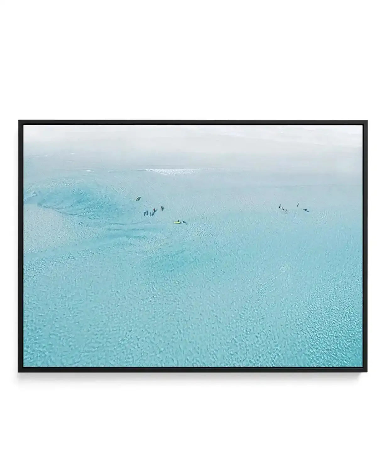Surf School | Wharton Beach | Framed Canvas-CANVAS-You can shop wall art online with Olive et Oriel for everything from abstract art to fun kids wall art. Our beautiful modern art prints and canvas art are available from large canvas prints to wall art paintings and our proudly Australian artwork collection offers only the highest quality framed large wall art and canvas art Australia - You can buy fashion photography prints or Hampton print posters and paintings on canvas from Olive et Oriel an