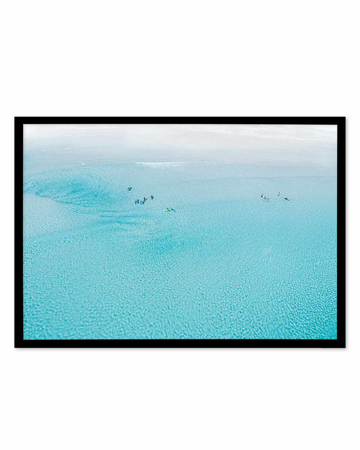 Surf School | Wharton Beach Art Print