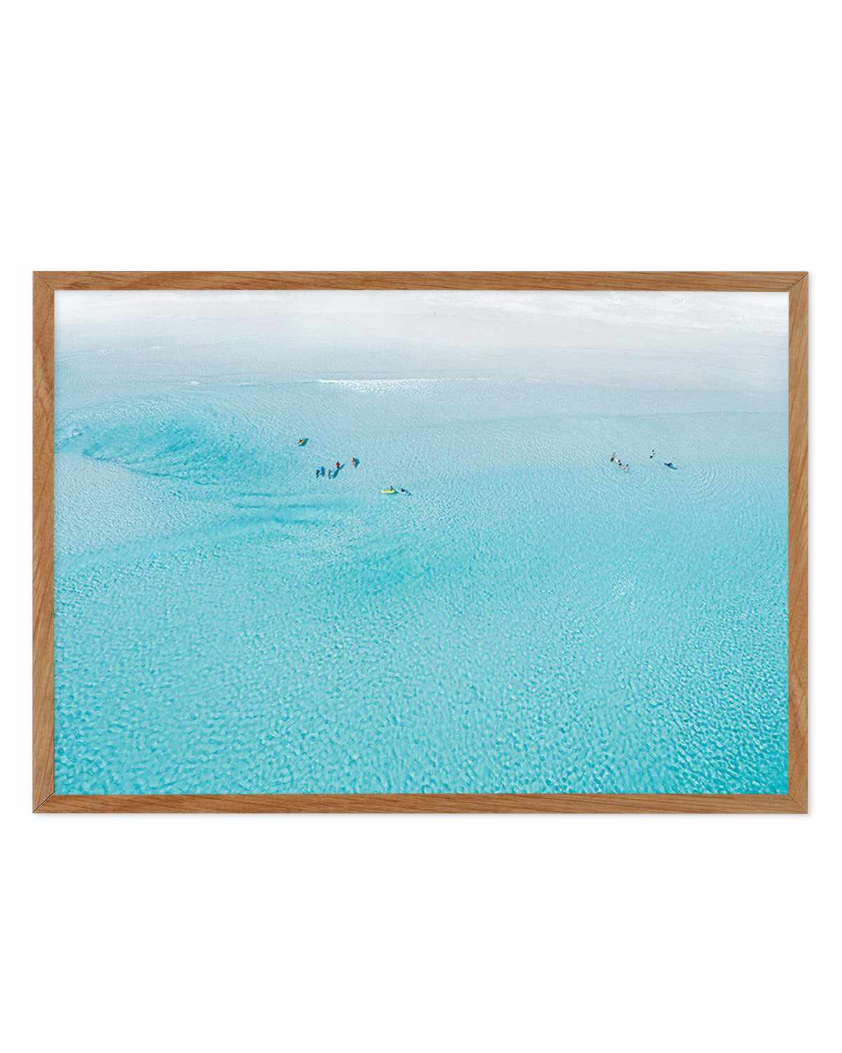 Surf School | Wharton Beach Art Print