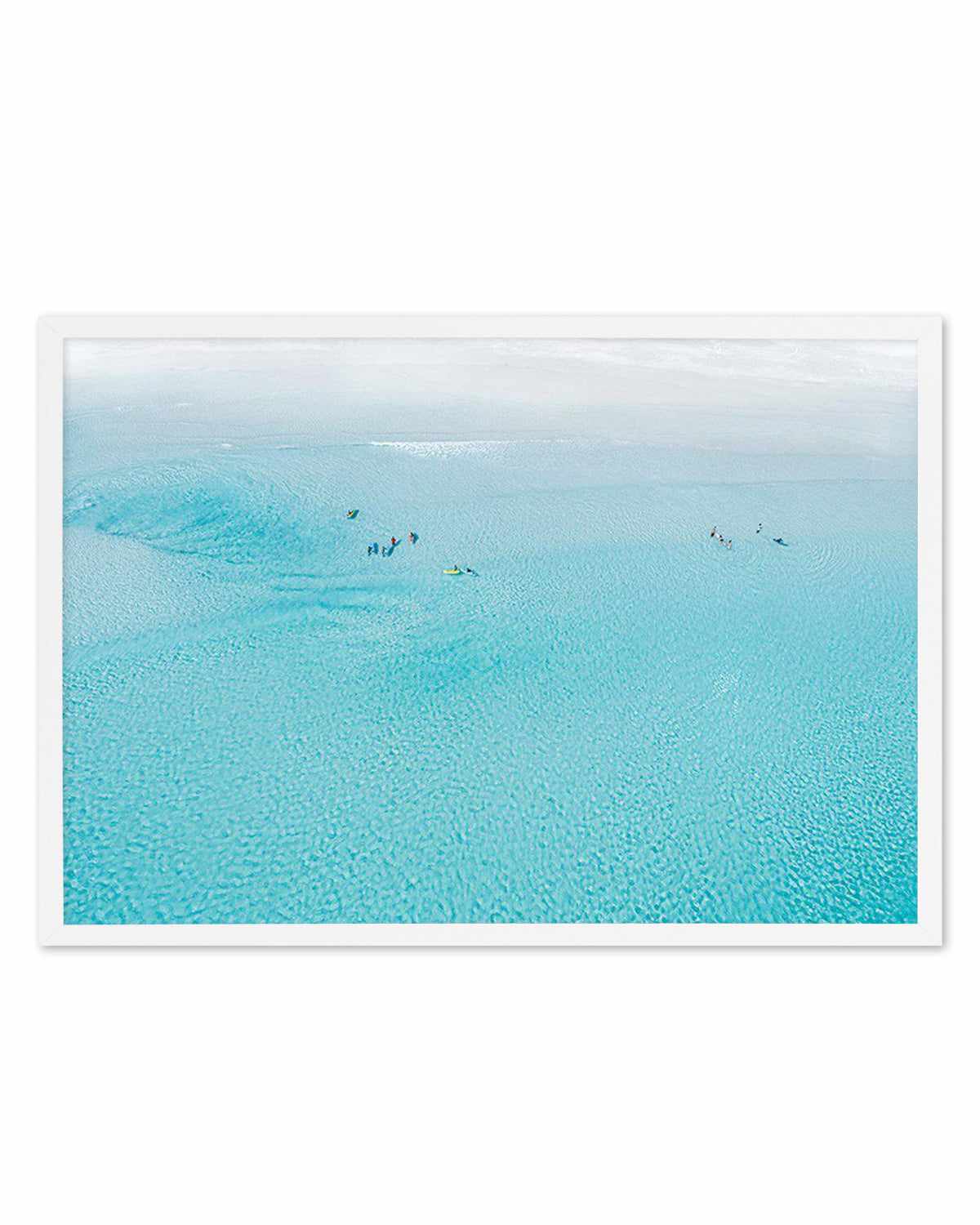 Surf School | Wharton Beach Art Print